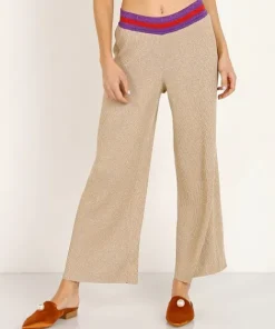 Splendid Pants>X Margherita Missoni Fiesta Sweater Pant Oro