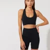 SPLITS59 Bottoms>Airweight High Waist Short Black