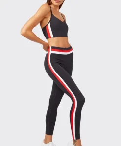 SPLITS59 Bottoms>Miles Mid Rise Leggings Techflex Graphite