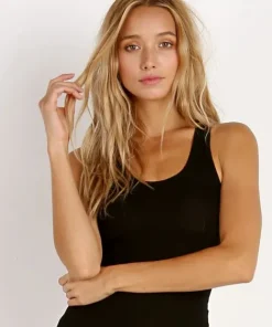 SPLITS59 Tops>Studio Ashby Tank Black