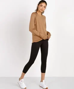 SPLITS59 Tops>Warm Up Pullover Amber