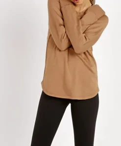 SPLITS59 Tops>Warm Up Pullover Amber