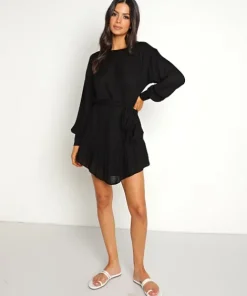 Stillwater Dresses>Don't Look Back Mini Black