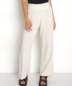 Stillwater Pants>Take Me Higher Wide Leg Pant Natural