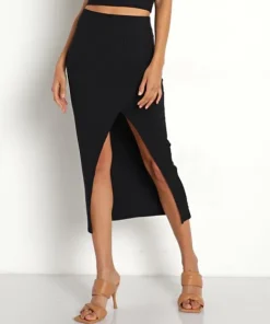 Stillwater Skirts>The Crossfire Skirt Black