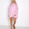 Stillwater Dresses>The Shirting Mini Bubble Gum