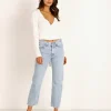 Stillwater Tops>Tiny Dancer Wrap Top White