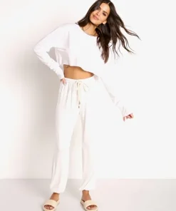 Stillwater Pants>You're Welcome Pant Vintage White