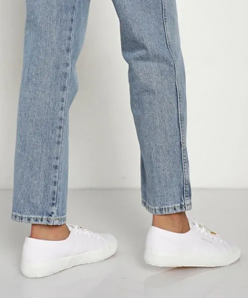 Superga Sneakers>2750 Beads Classic Sneaker White with Beads