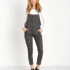 Tallow Rompers>Tribal Zodiac Overall Charcoal