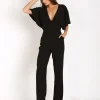The Jetset Diaries Rompers>Sahara Jumpsuit Black