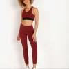 Varley Sports Bras>Aspen Bra Windsor Wine
