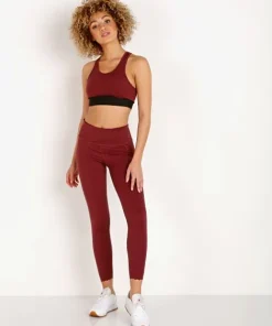 Varley Sports Bras>Aspen Bra Windsor Wine