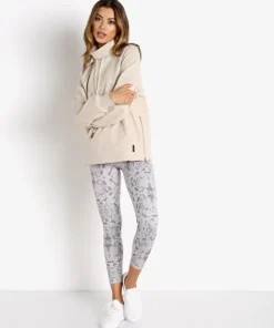 Varley Knits>Atlas Pullover Jacket Sand