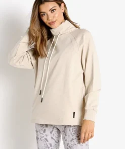 Varley Knits>Atlas Pullover Jacket Sand