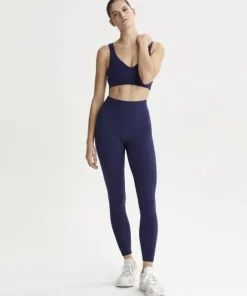 Varley Bottoms>Blackburn Lolux Legging Navy