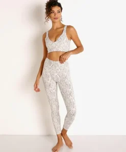 Varley Bottoms>Century Lolux Legging Mosaic Snake