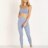 Varley Bottoms>Chester Legging Tight Stone Wash