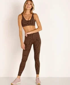 Varley Bottoms>Estrella Legging Bracken Snake