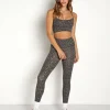 Varley Bottoms>Lets Move High 25" Legging Cluster Leopard