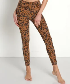 Varley Bottoms>Lets Move High Rise 25" Legging Rust Animal