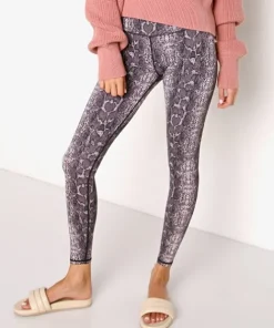Varley Bottoms>Luna Legging Blush Boa