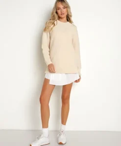 Varley Knits>Manning Sweater Oatmeal Marl