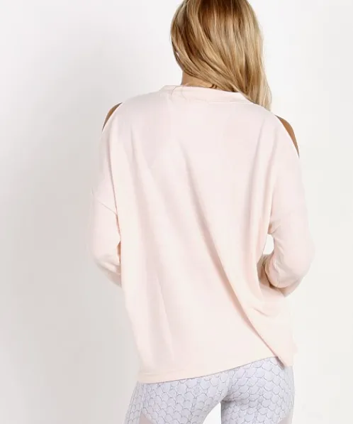 Varley Tops>Revive Carbon Sweat Blush