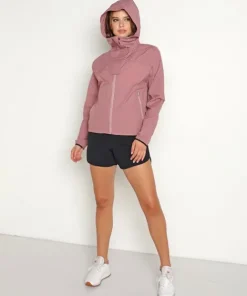 Varley Jackets>Terrace Windbreaker Nostalgia Rose