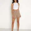 Wrangler Shorts>A-Line Short Ochre