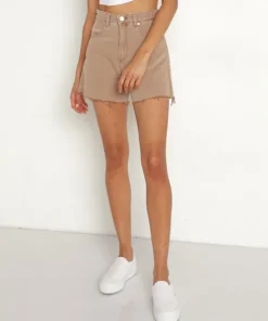 Wrangler Shorts>A-Line Short Ochre
