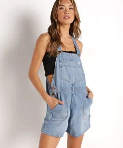 Wrangler Shorts>Bib Short Overalls Sundaze