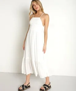 Z Supply Dresses>Jazmin Maxi Dress White