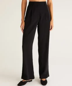 Z Supply Pants>Lucky Twill Pant Black