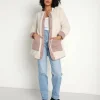 Z Supply Jackets>Rana Sherpa Jacket Lite Cola