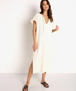 Z Supply Dresses>Sundial Dress Sand Dollar