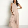 Z Supply Dresses>Varley Triblend Maxi Dress Frappe