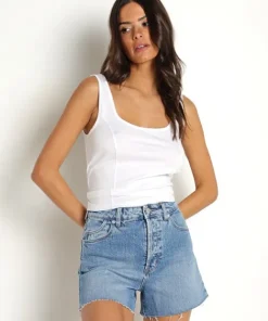 Z Supply Tops>Victoria Tank White